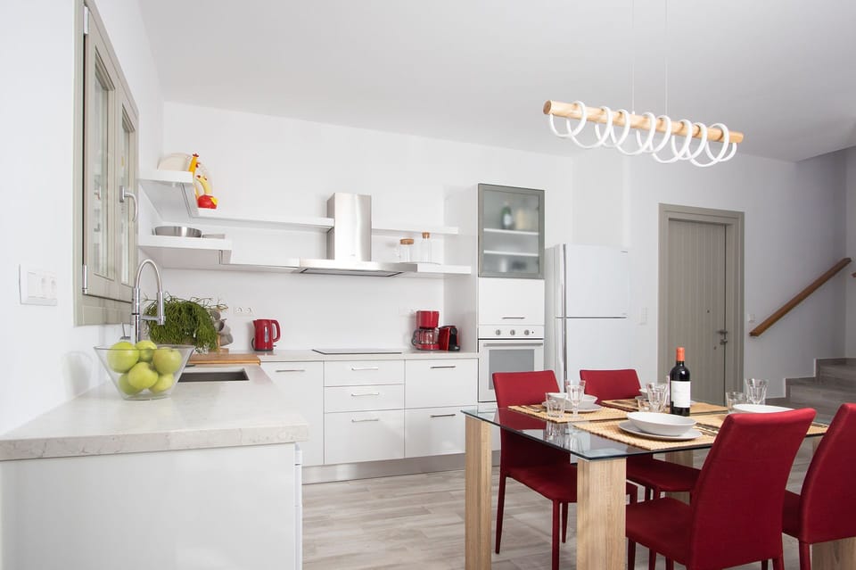 Well stocked with cutlery, cooking utensils and crockery