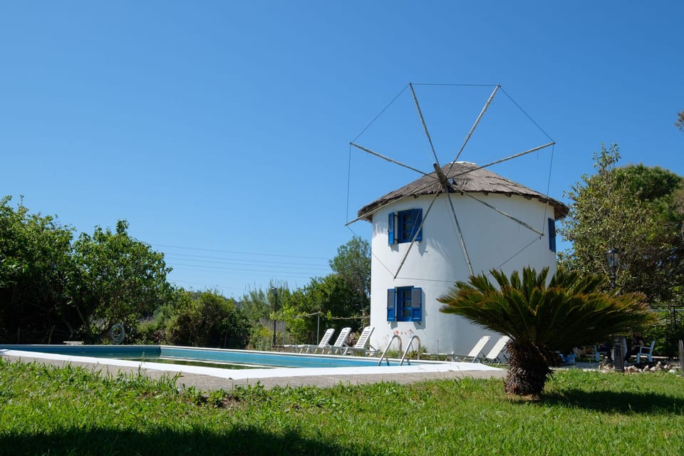 Villa Spyridoula Studio 11 on the Beach Swimming Pool Area 