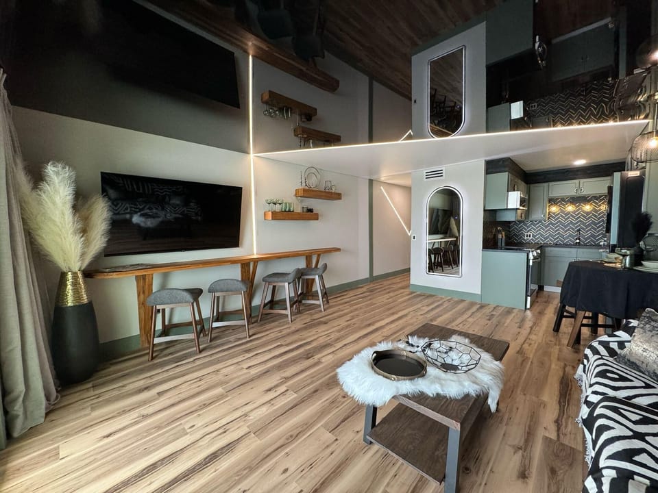 Condo, 1 King Bed with Sofa bed (The Summit 1107) | Living area