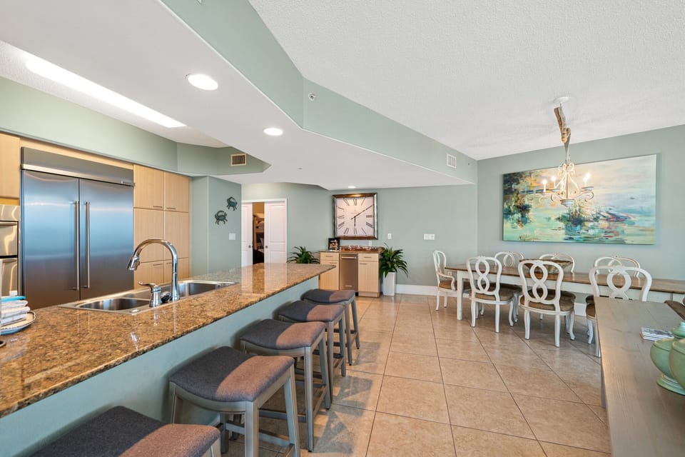Caribe Resort B502 Kitchen Area