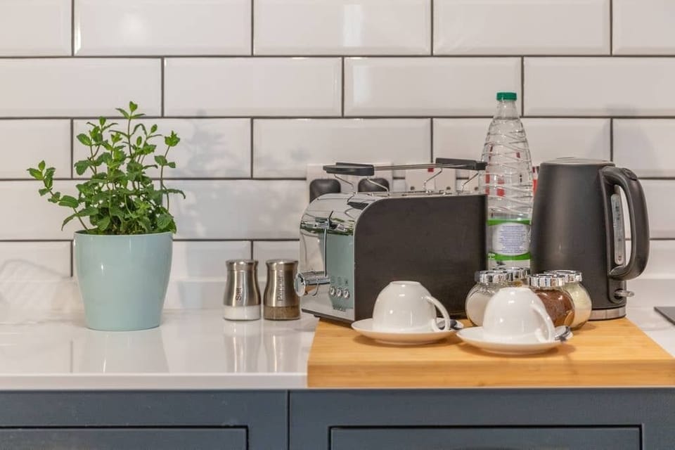 A kitchen detail - prepared for your arrival!