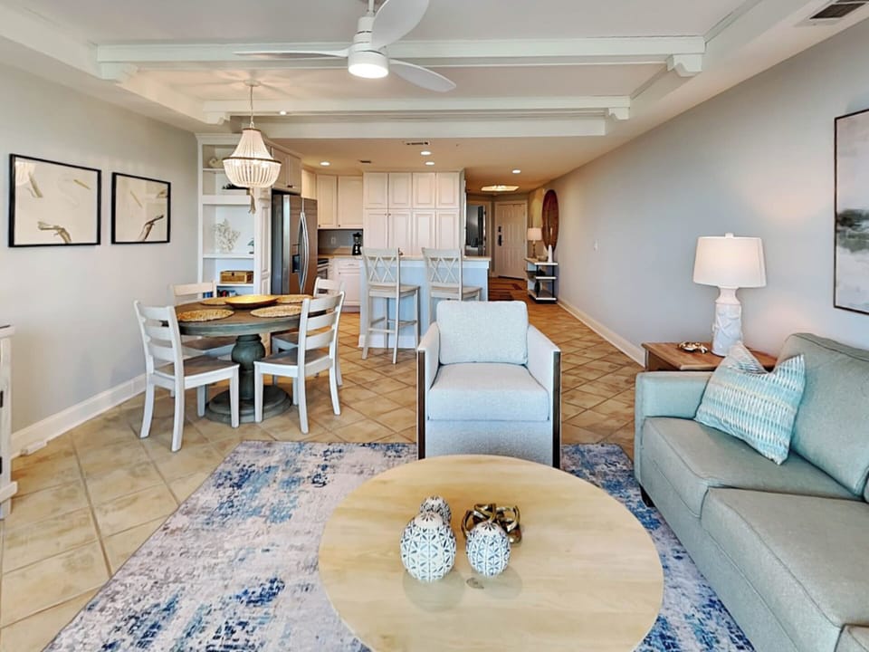 Open Living & Dining