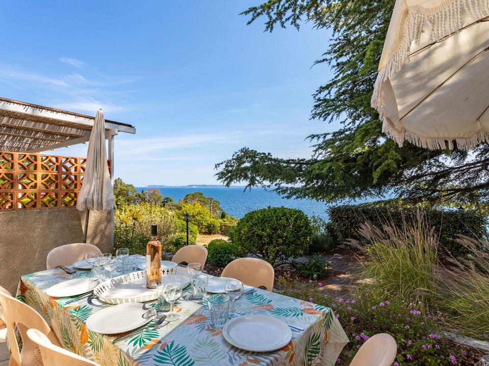 Plant, Furniture, Table, Sky, Tableware, Azure, Chair, Outdoor Furniture, Shade, Leisure