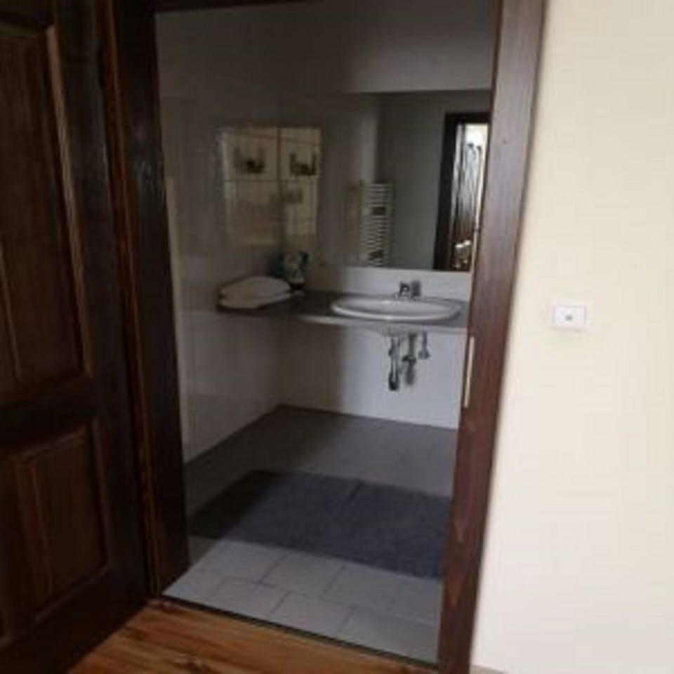 Double Room, Multiple Beds | Bathroom | Shower, hair dryer, towels