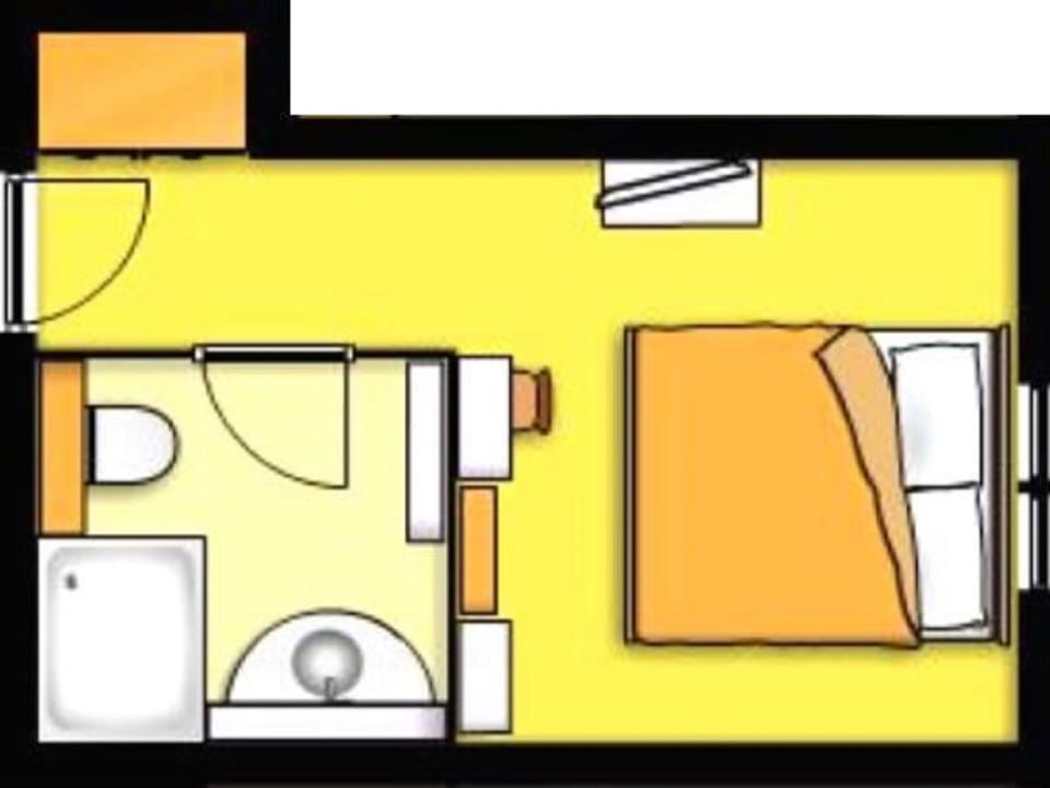 Double Room | Floor plan
