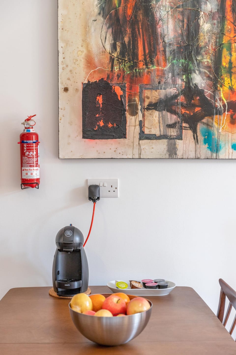 Valletta nineteen sixty - dolcegusto - fire extinguisher
