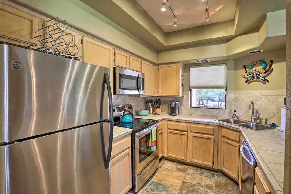 Fully Equipped Kitchen | Cooking Basics | Keurig Coffee Maker