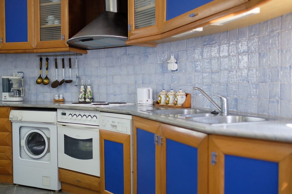 Villa Spyridoula Mill on the Beach Kitchen