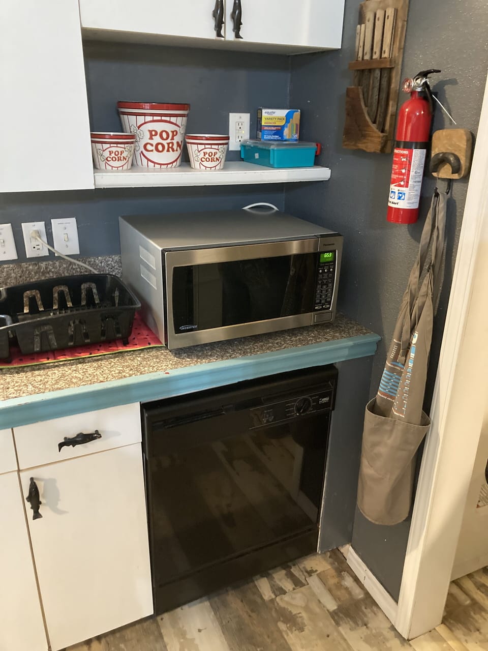 Microwave and Dishwasher