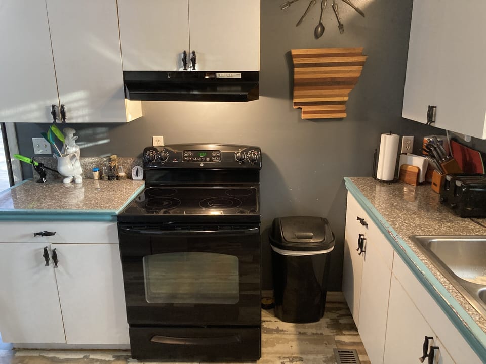 Electric Glass top stove and oven