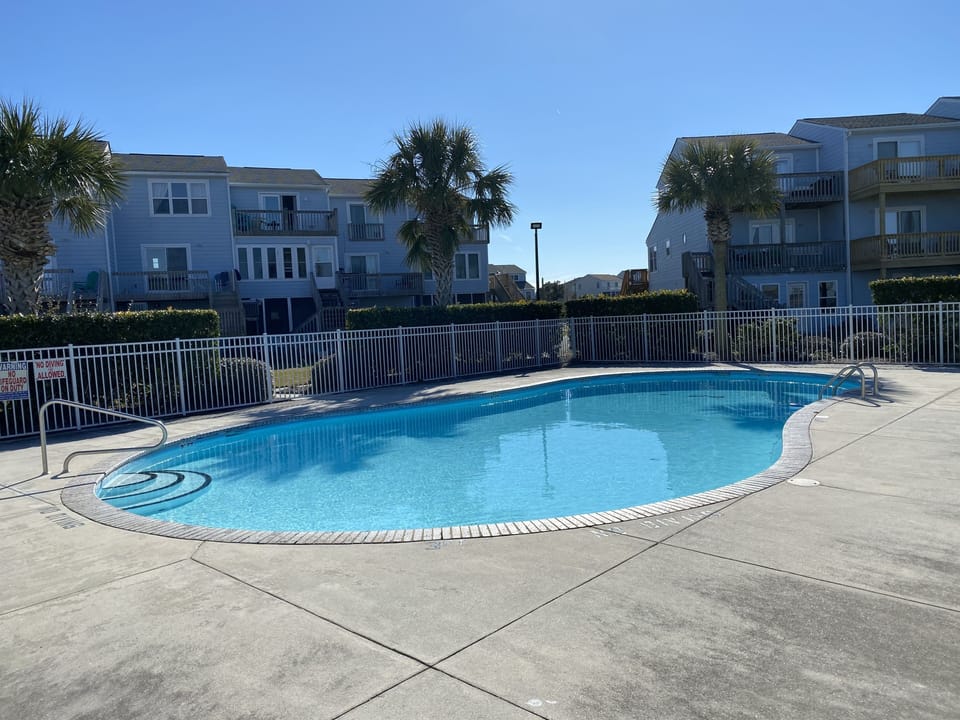 The pool is another great option on a sunny day! 