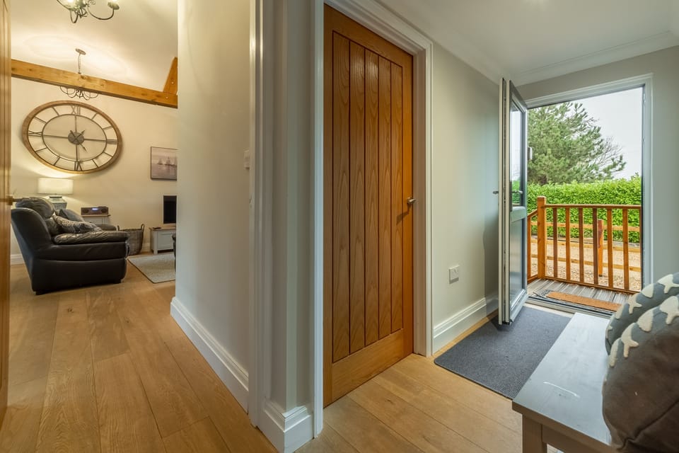 Entrance hallway through to open-plan living area