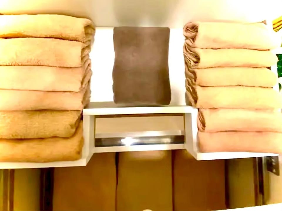 Face towels for each person