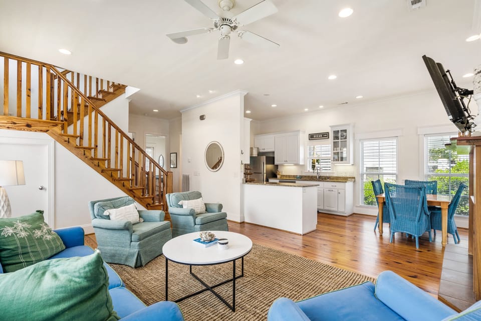 Our open floor plan is perfect for hanging out & enjoying each other