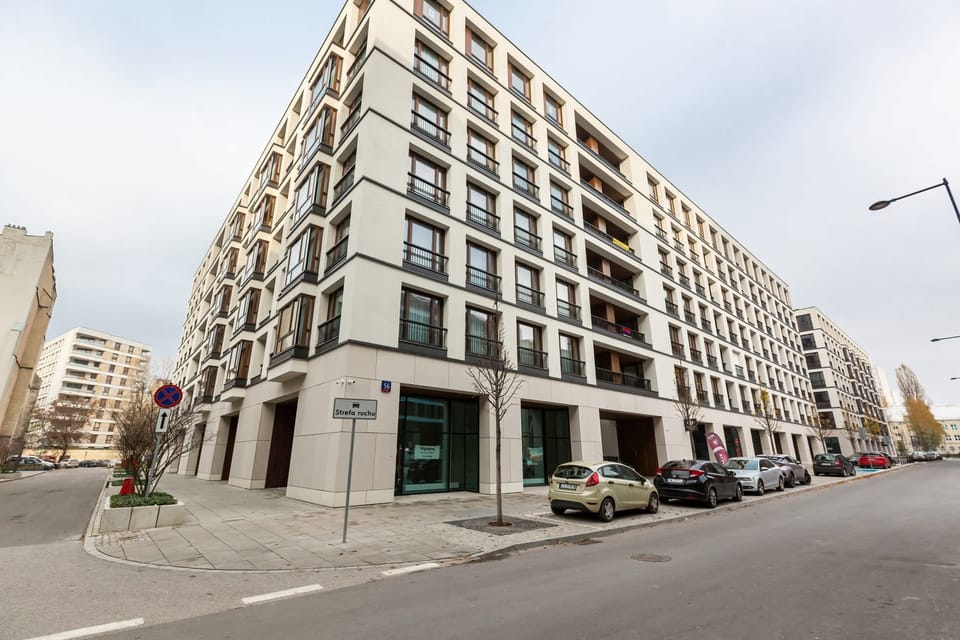 Modern property building. 