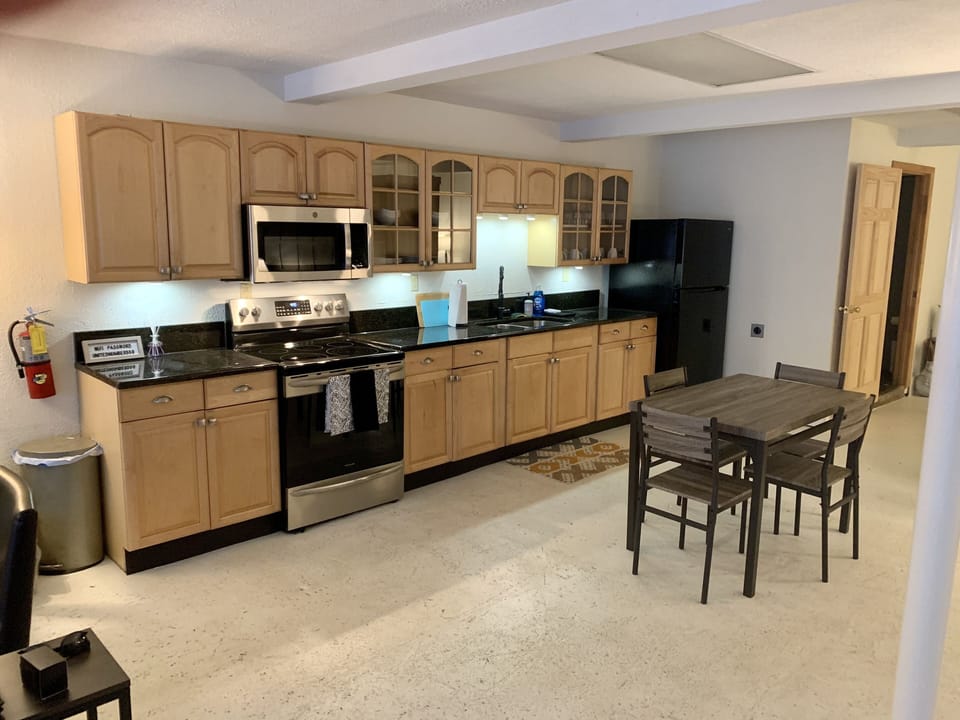 Kitchen and dining