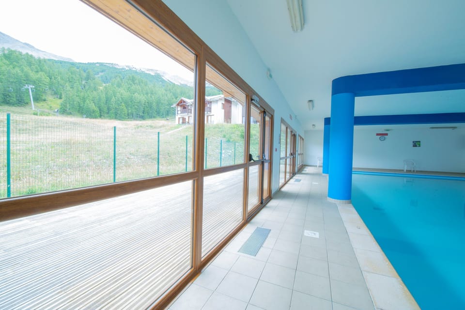 Spend time with family and friends in the indoor pool!