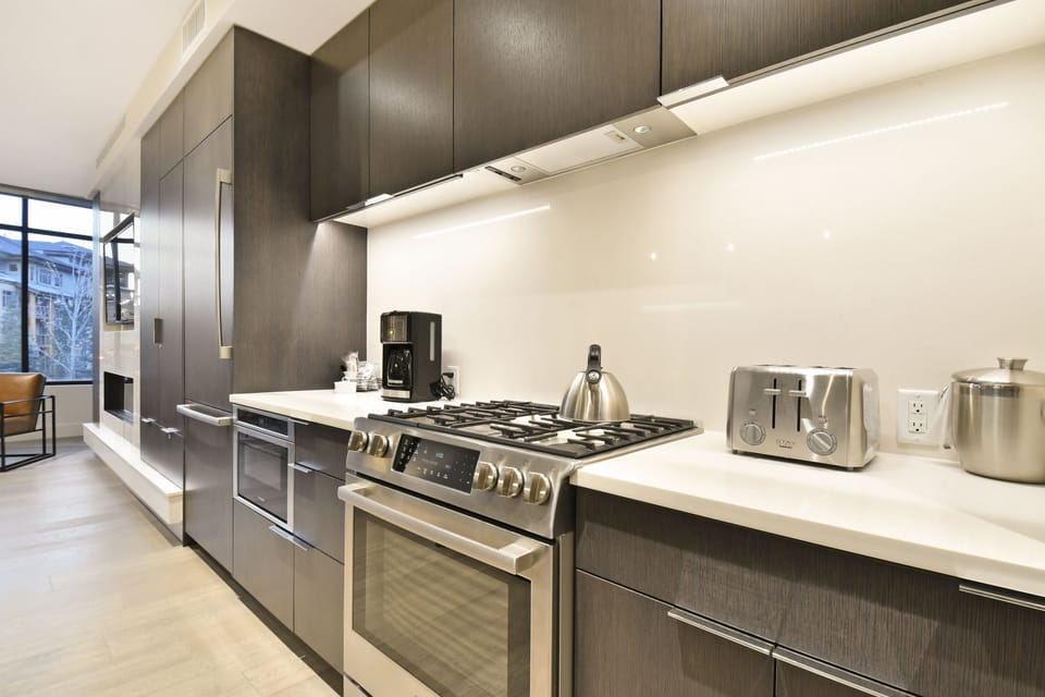 Room, Indoors, Kitchen, Oven, Kitchen Island