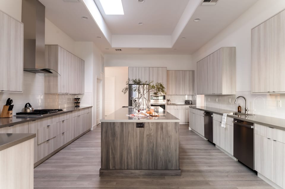 State-of-the-art kitchen.