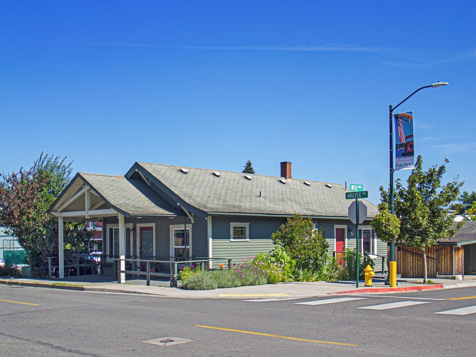 Cozy Corner building (#4 located on the backside of the building)