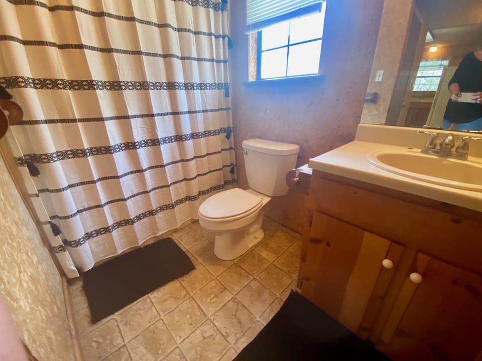 River Recess - Bathroom 2 is just outside the hall of bedroom 2.