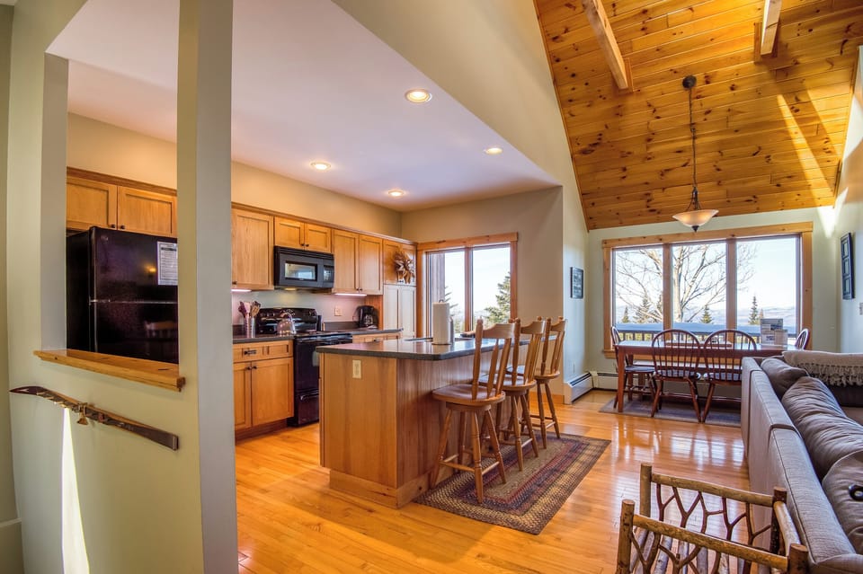 View of Kitchen from Entryway