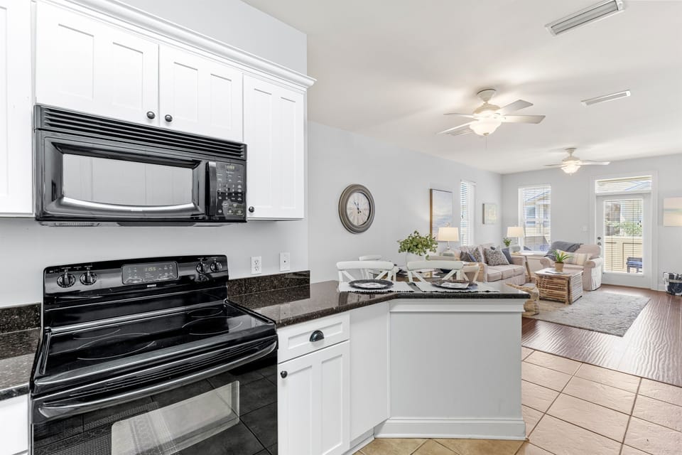 Fully Stocked Kitchen