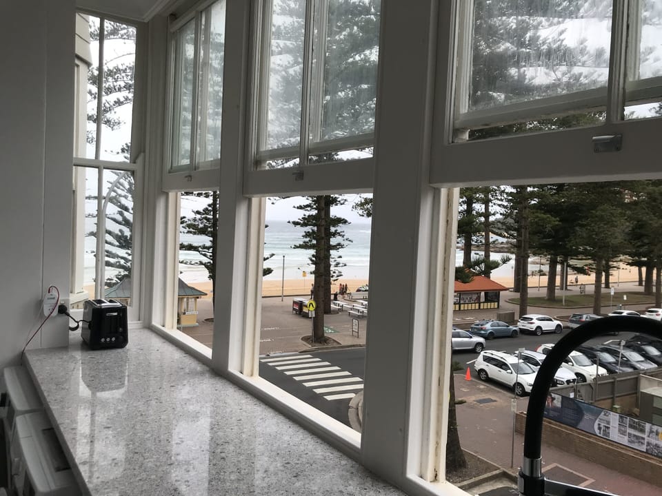 View from kitchen 