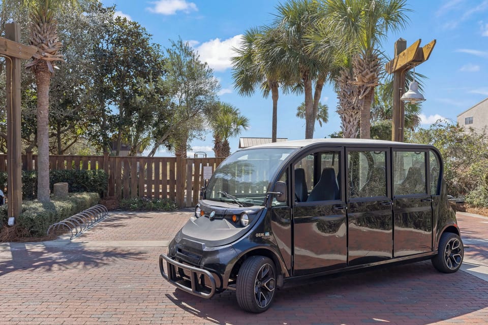 Redfish Beach Shuttle available during the days to and from dedicated beach 