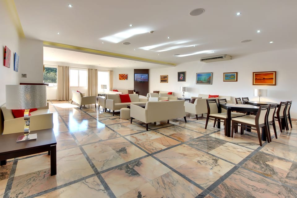 Lobby sitting area