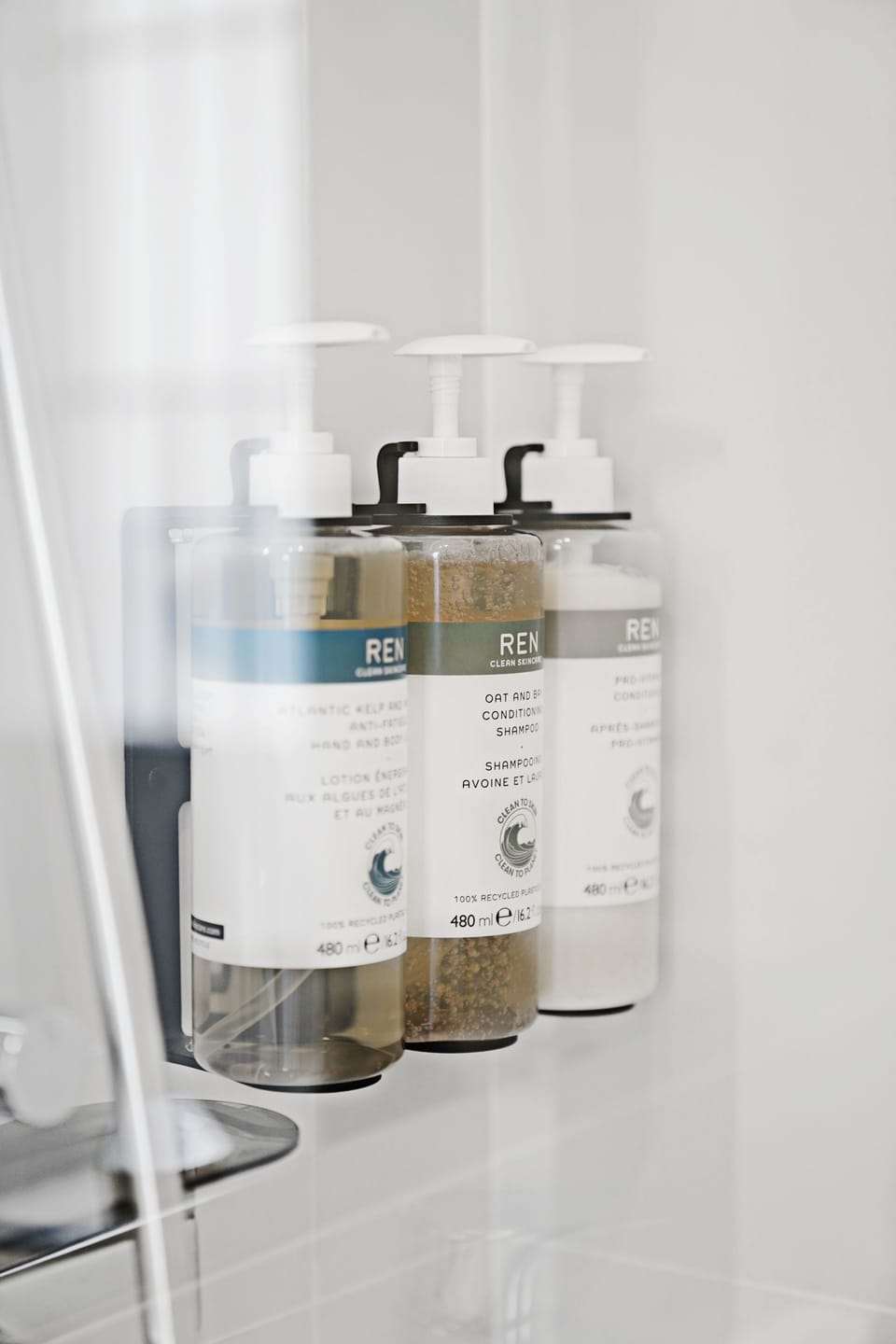 Shower, eco-friendly toiletries, hair dryer, towels