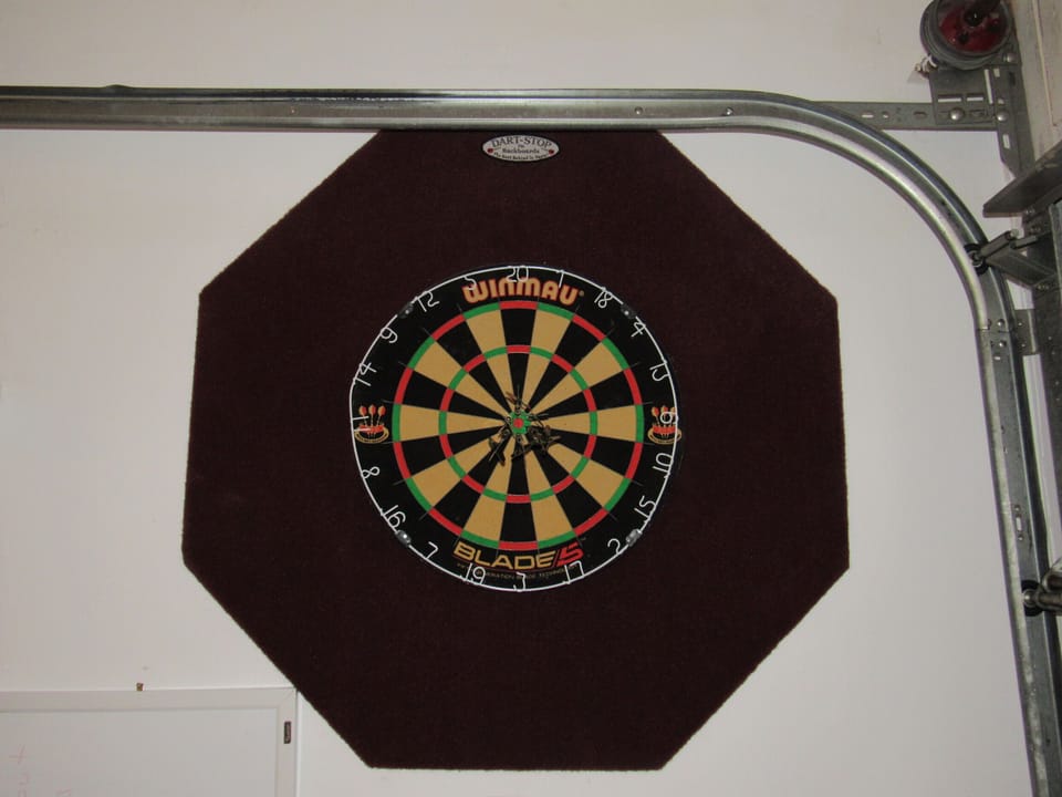 Play Darts in the Game Room