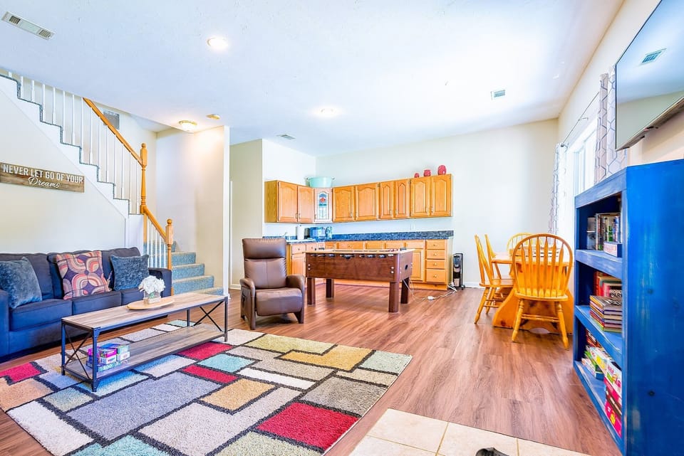 Lower Level Great Room - Queen Sleeper Sofa and Full Sleeper Sofa 