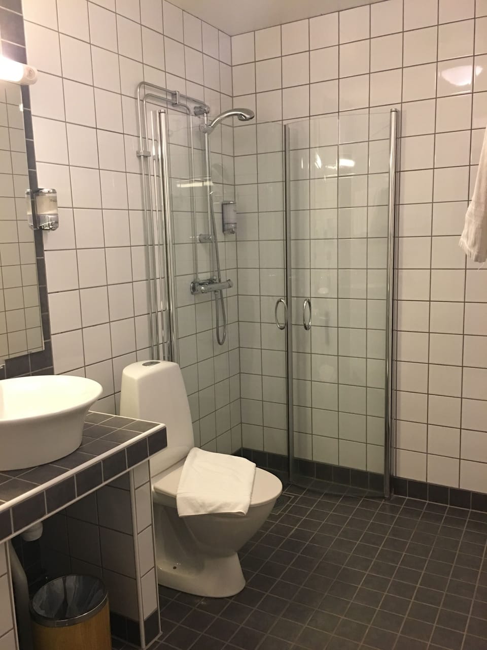 Superior Single Room | Bathroom | Hair dryer, towels