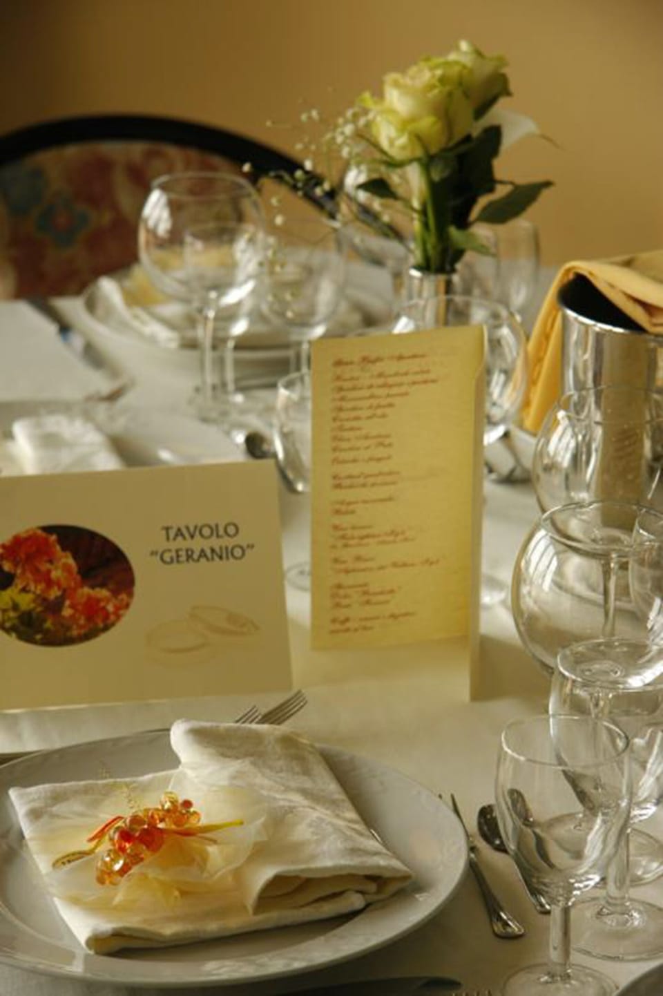 Breakfast, lunch, dinner served; Italian cuisine, garden views 