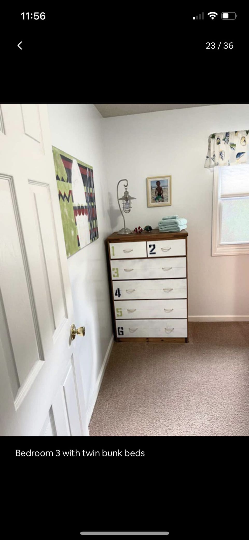 Bunk bed room