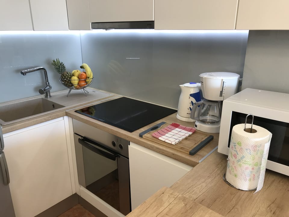 Apartment (Comfort One Bedroom Apartment) | Private kitchen | Fridge, microwave, stovetop, dishwasher