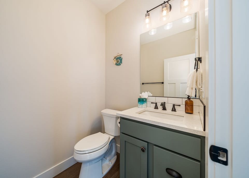 Upstairs Powder Room