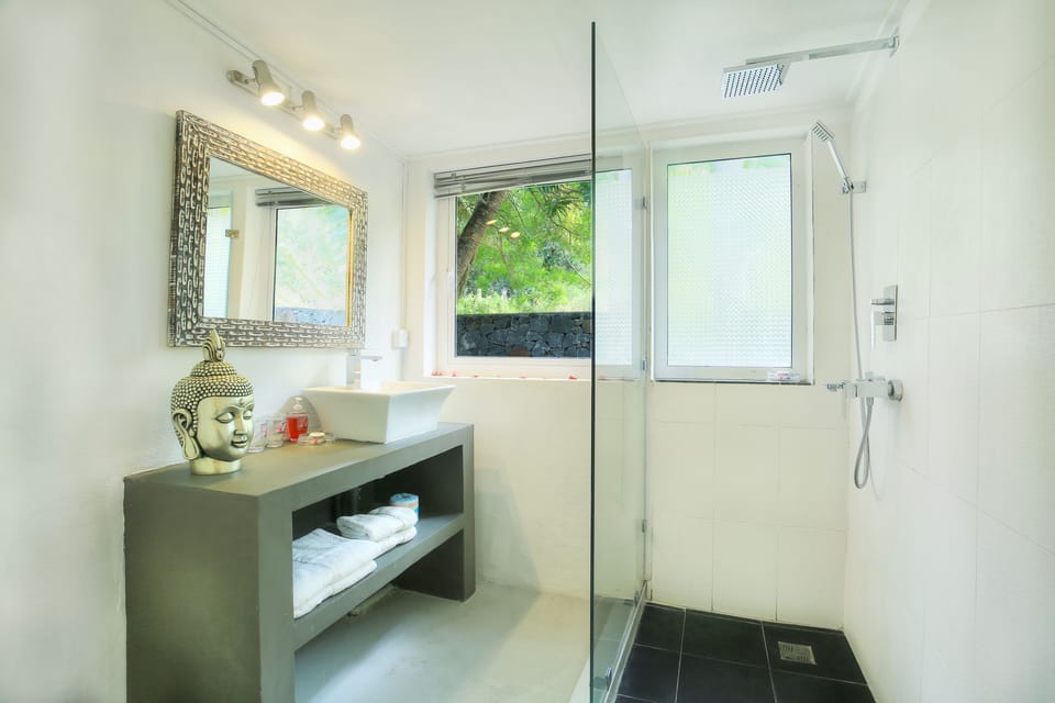 Luxury Room | Bathroom | Eco-friendly toiletries, hair dryer, towels, shampoo