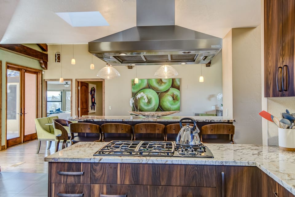 5-Burner Gas Stove and Convection Oven