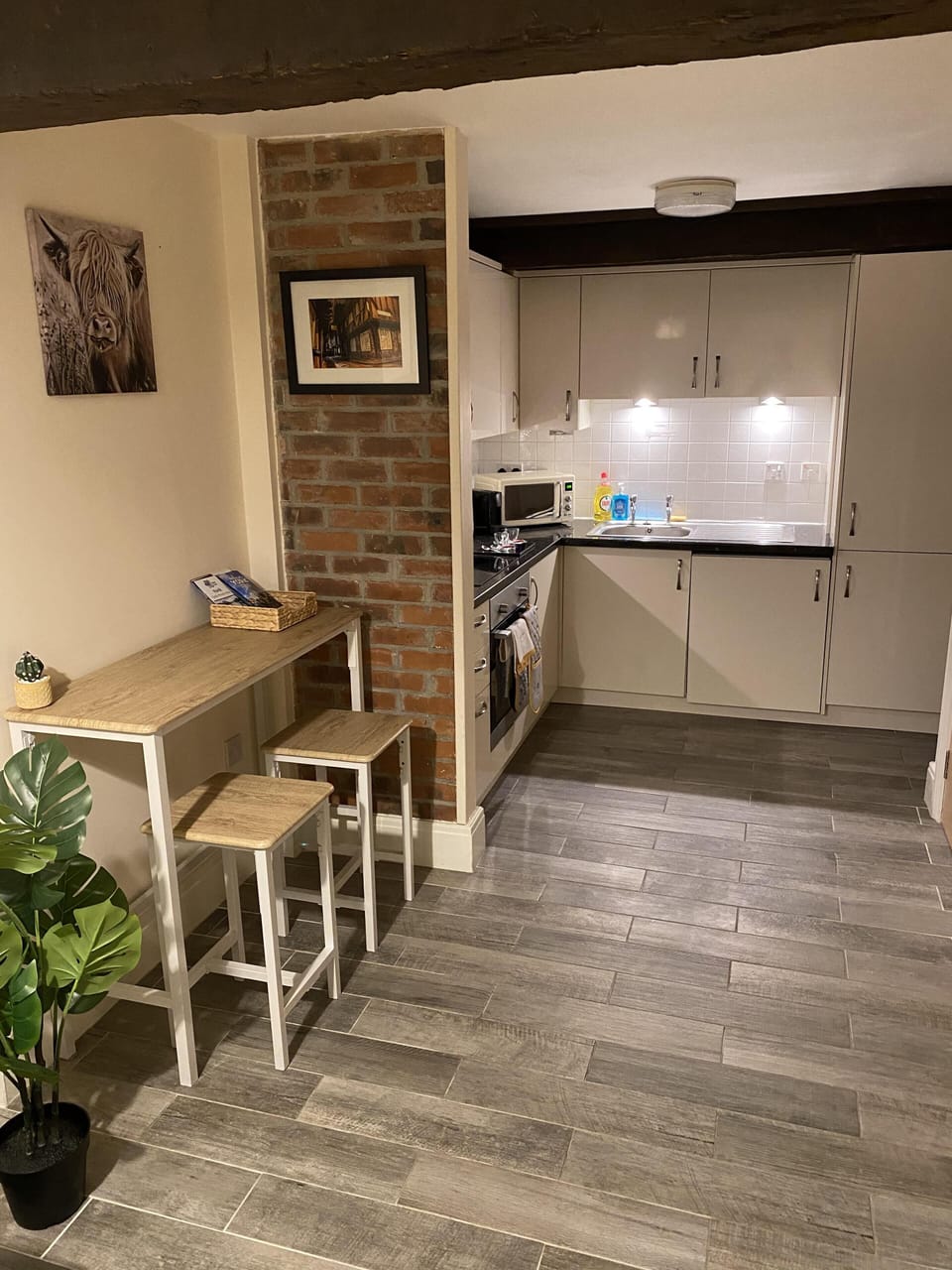 Apartment, Accessible, Private Bathroom | Private kitchen