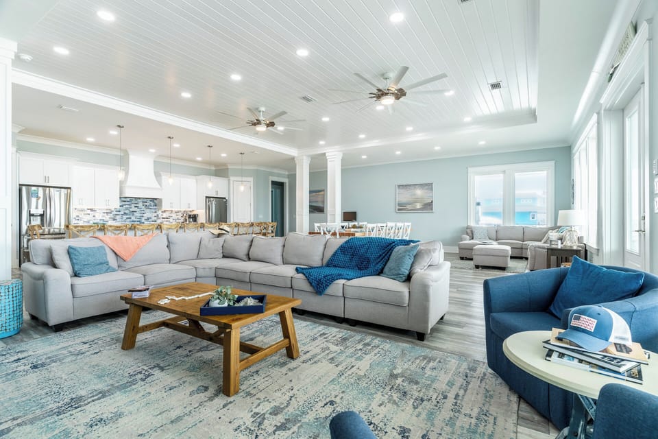 Living room on main floor