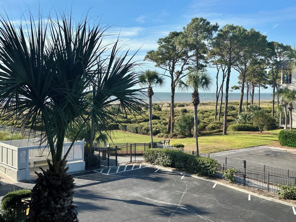 Gorgeous view of the ocean from the balcony