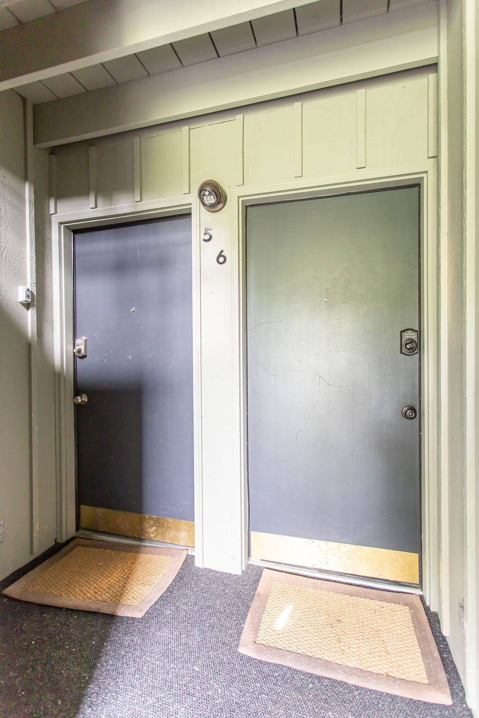Exterior of unit