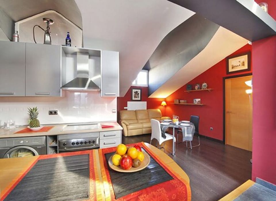 Deluxe Apartment (6 Adults) | Private kitchen | Fridge, microwave, stovetop, toaster