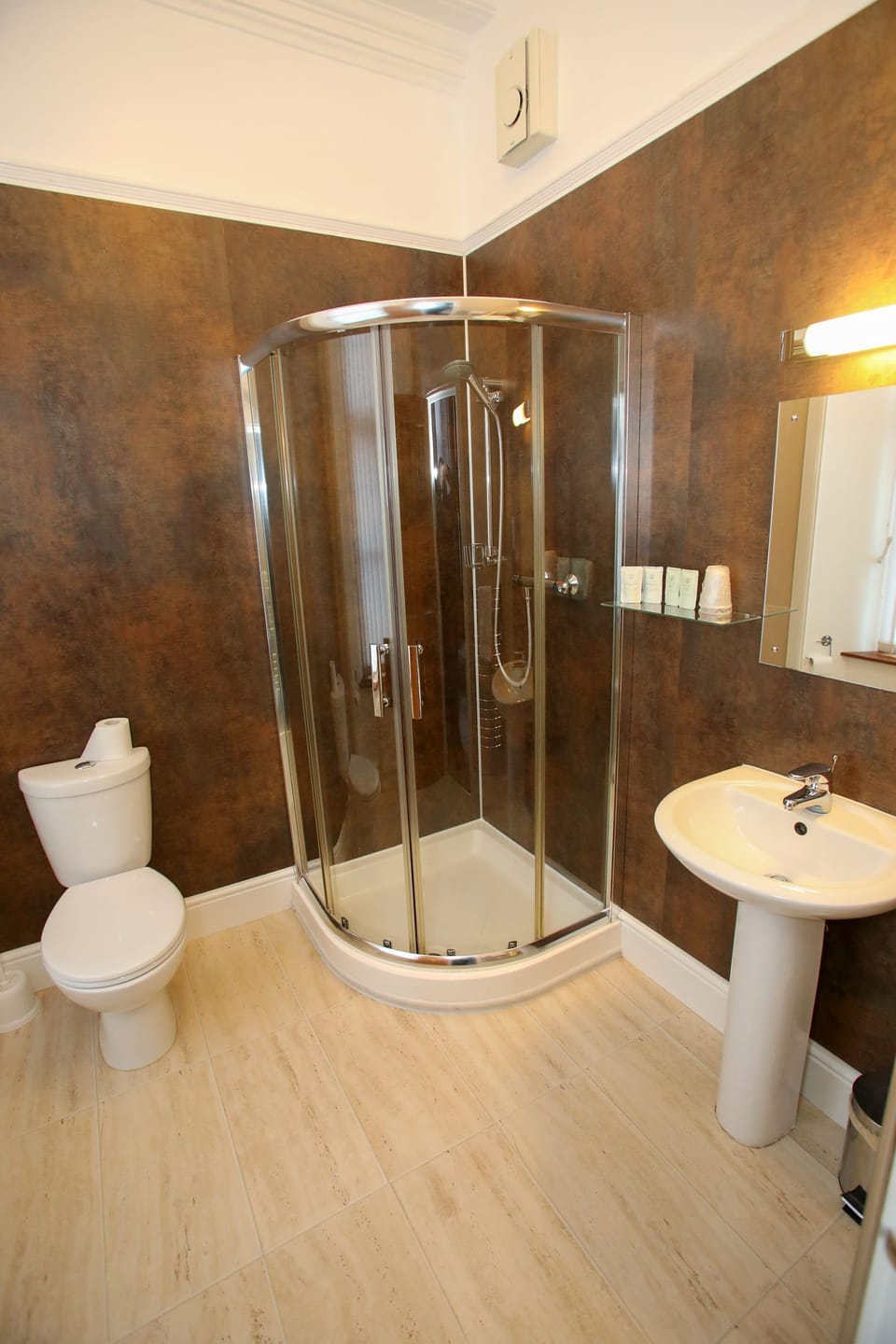 Standard Double Room | Bathroom | Shower, hair dryer, towels, soap