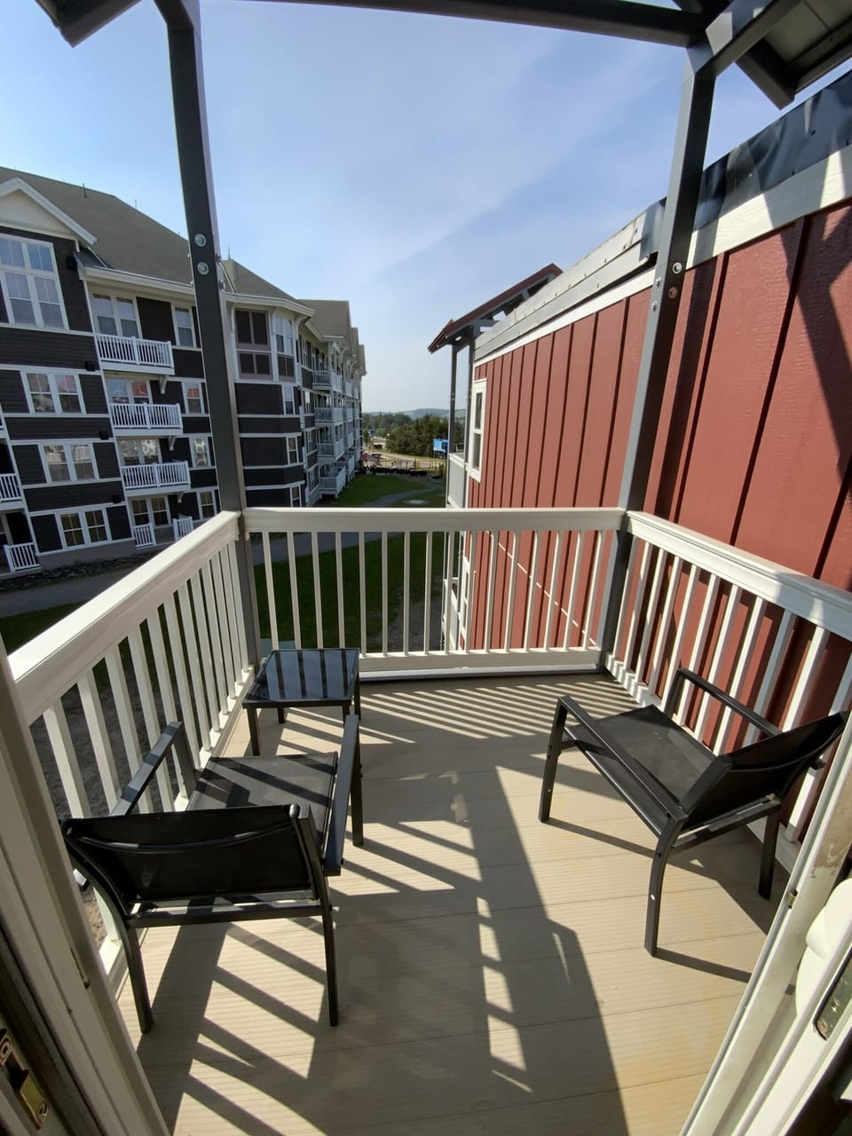 Step outside and breathe in the fresh mountain.  Guest Review from Samantha Focht: "Perfect location—just a short walk to the Village! The mountain bike storage was a fantastic bonus for us. Highly recommend!"