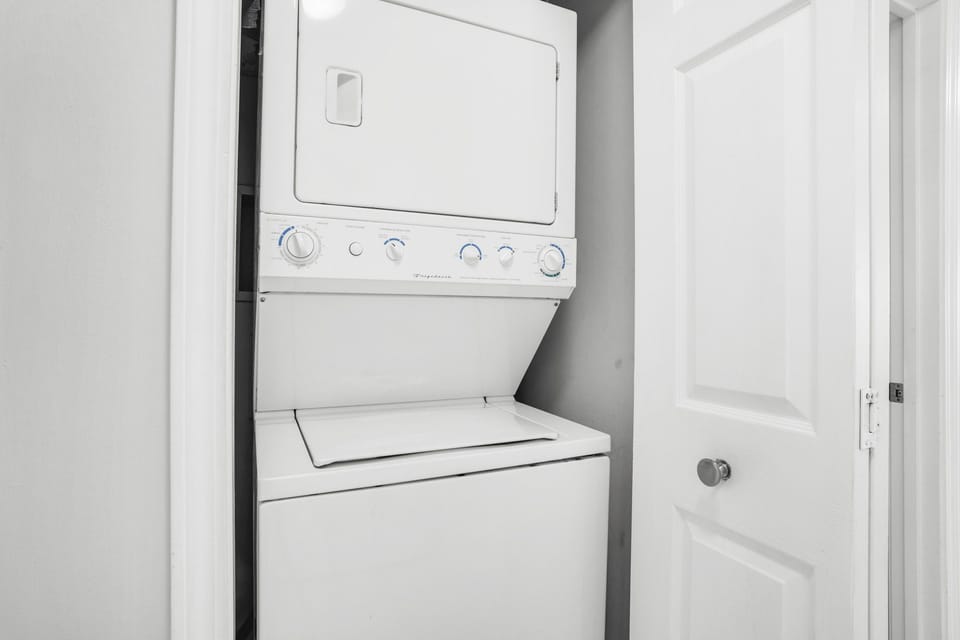 Washer and dryer
