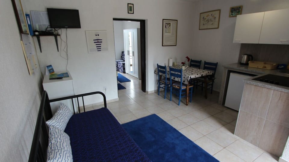 Kitchen and living room