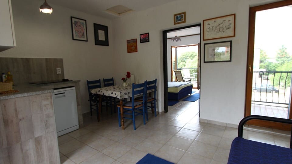 Kitchen and living room